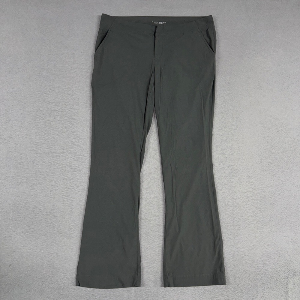Columbia Pants Womens 12 Gray Bootcut Omni Shield Hiking Outdoor Nylon Blend